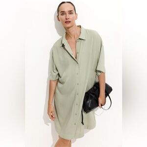 H&M Sage Green Maternity Dress